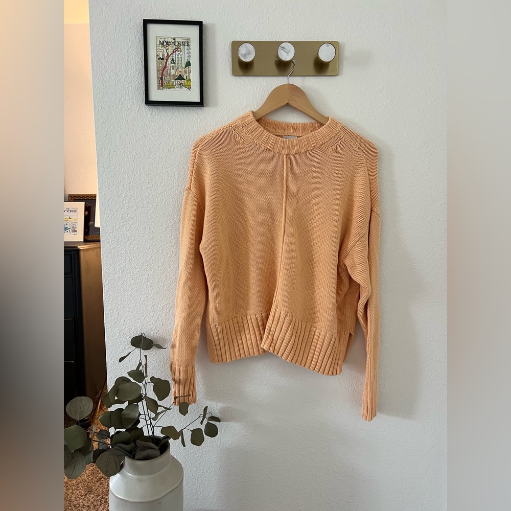 Orange Sweater - size: small